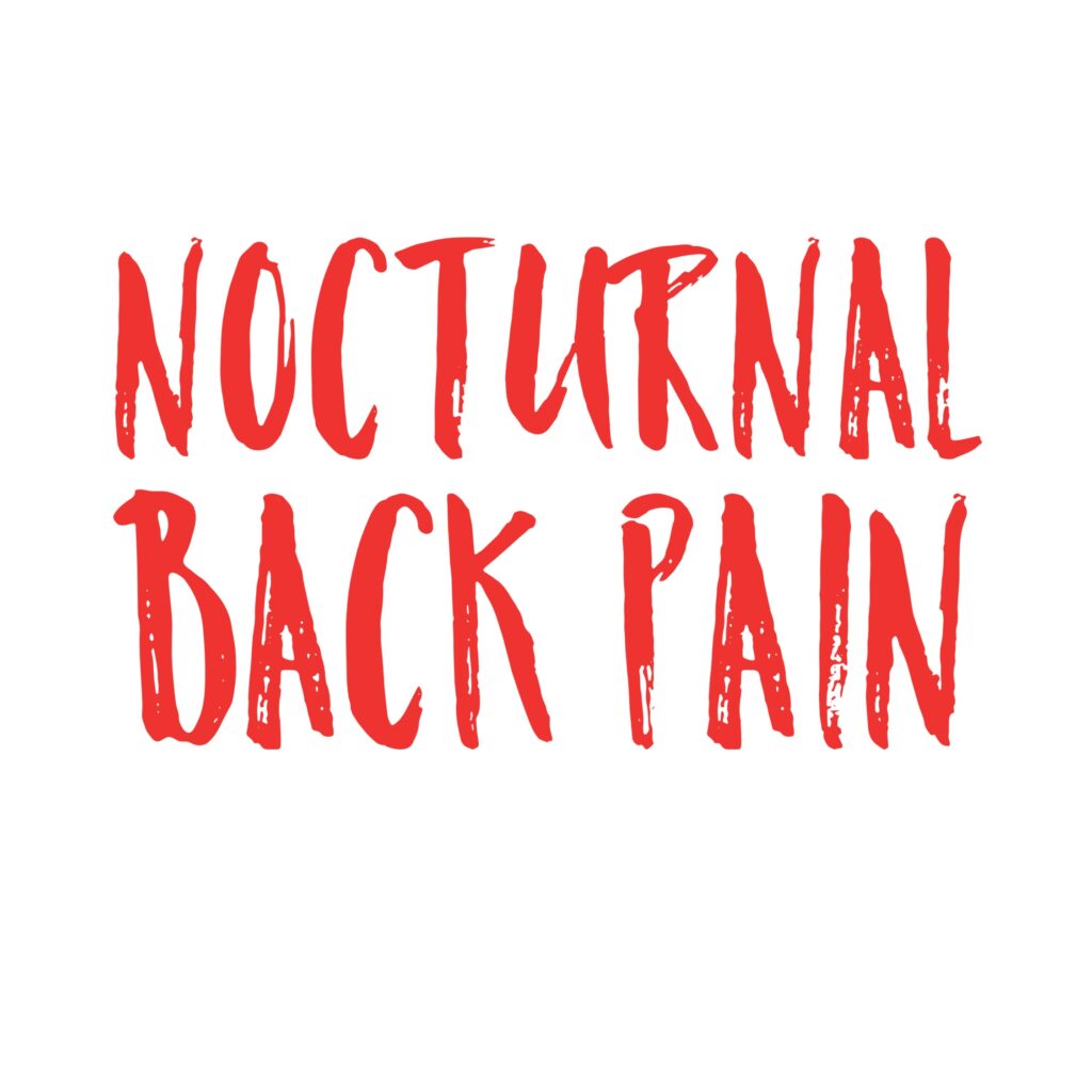 Nocturnal Back Pain
